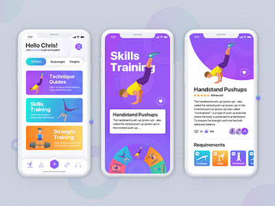 Fitness App Concept