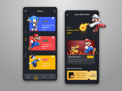 Game App UI