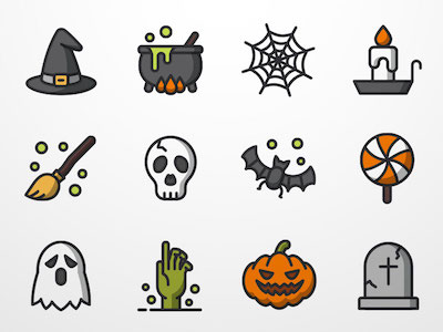 Halloween Icon Set