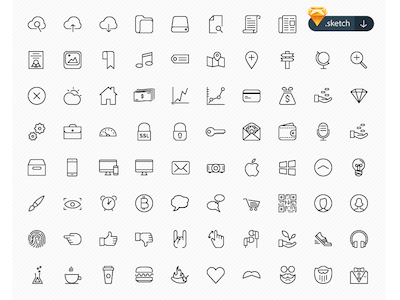 100 Beautiful Icons