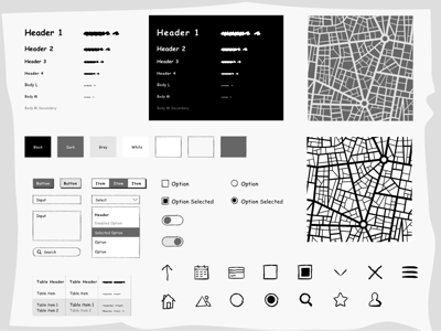 Low Fidelity Wireframes