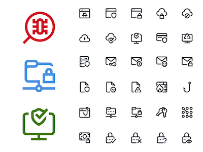 Network Security Icons
