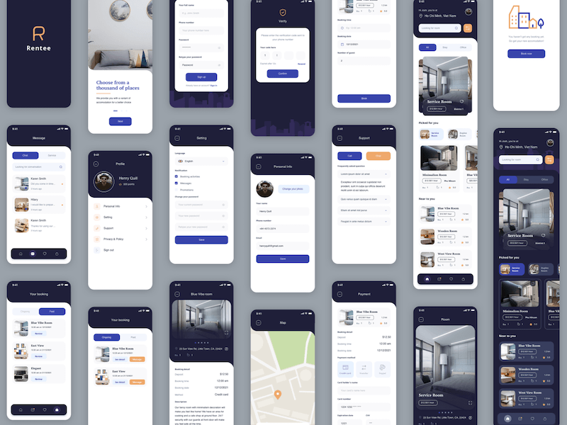 Rentee UI Kit